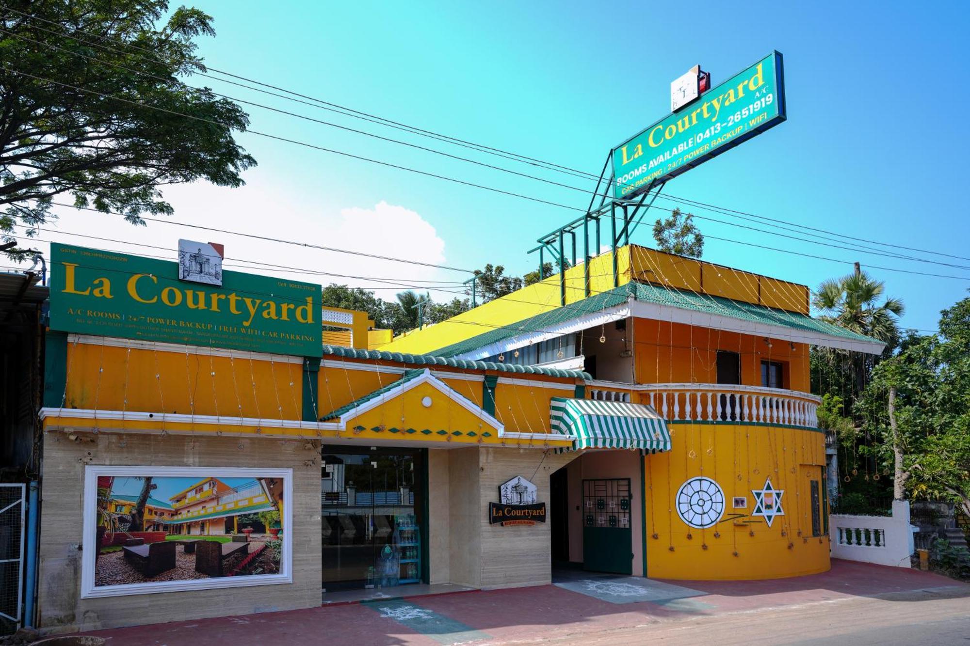 La Courtyard Pondicherry Exterior foto